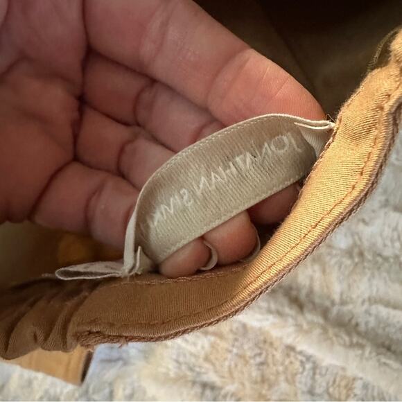 Jonathan Simkhai Size 8 Jett Remix Cargo Micro Shorts Nutmeg Tan Neutral Career - Picture 8 of 14